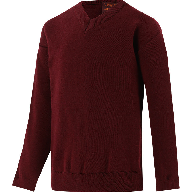 Mens acrylic v neck on sale jumpers