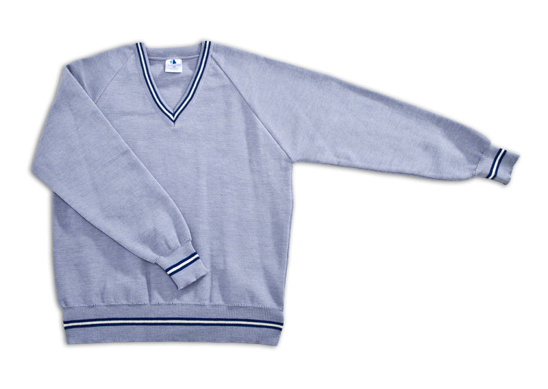 Light grey school jumper on sale