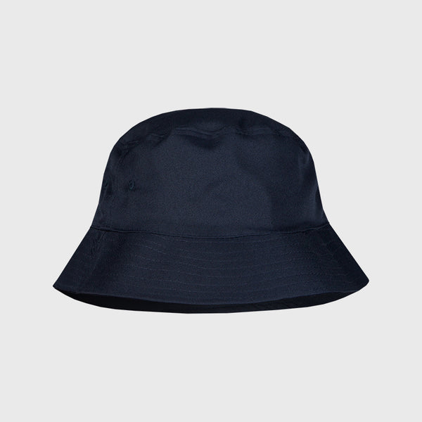 Junior Navy Cotton Bucket Hat