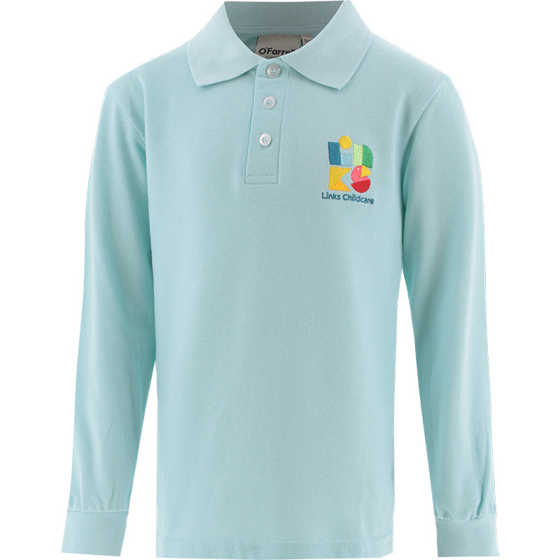 Links Children's Long Sleeve Polo Shirt