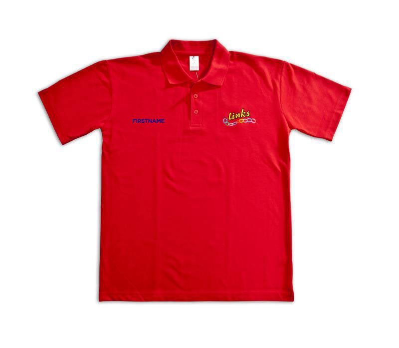 Links Staff Poloshirt (with name embroidered)
