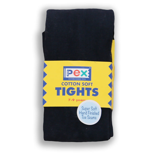 Pex Cotton Soft Tights (Navy)
