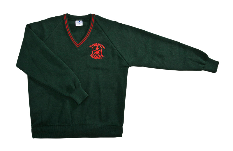St Mary's Baldoyle School Jumper (Red Crest)