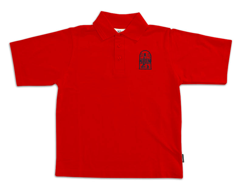 Sutton Park Senior Red Polo Shirt (Trutex)